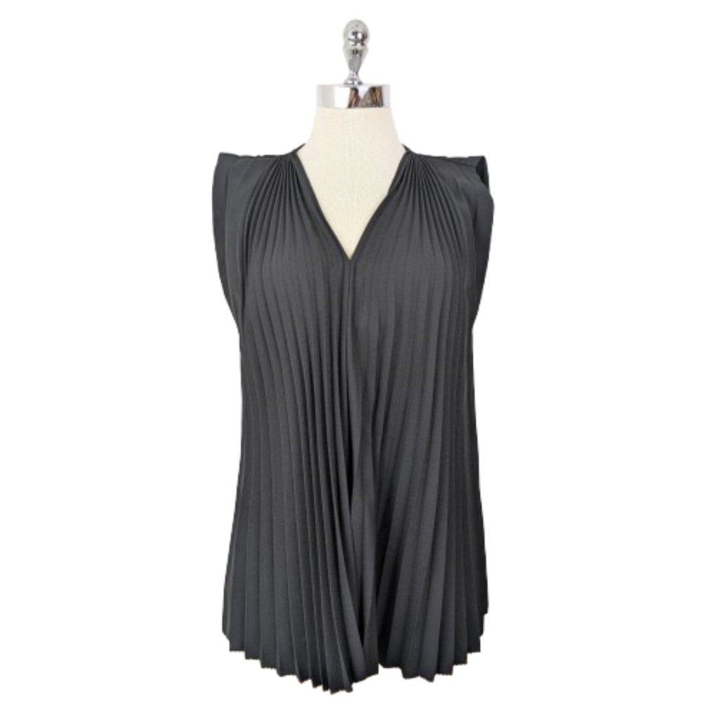 vintage Miu Miu pleated blouse